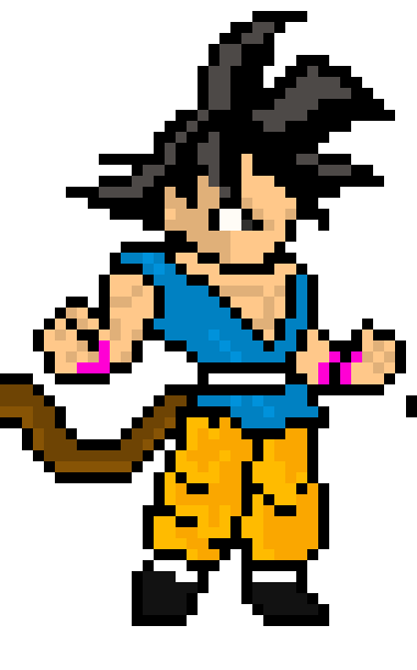Goku Sprite (GT + Dragon Ball Super) (KamuiSenketsu)