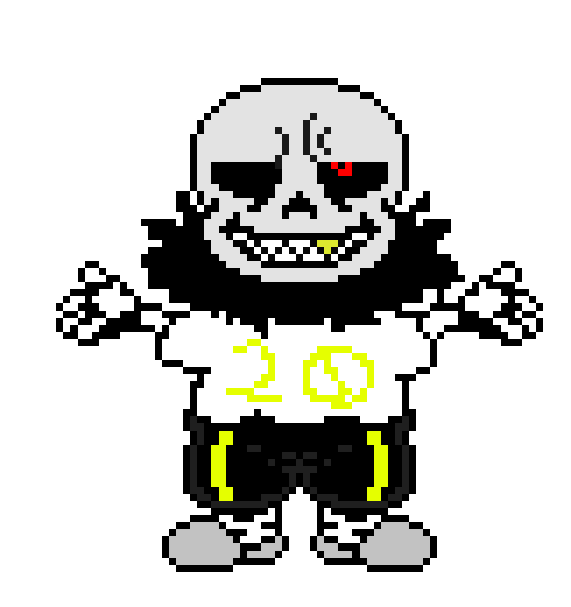 [a0817c] Undertale Sans The Skeleton Battle Sprite.