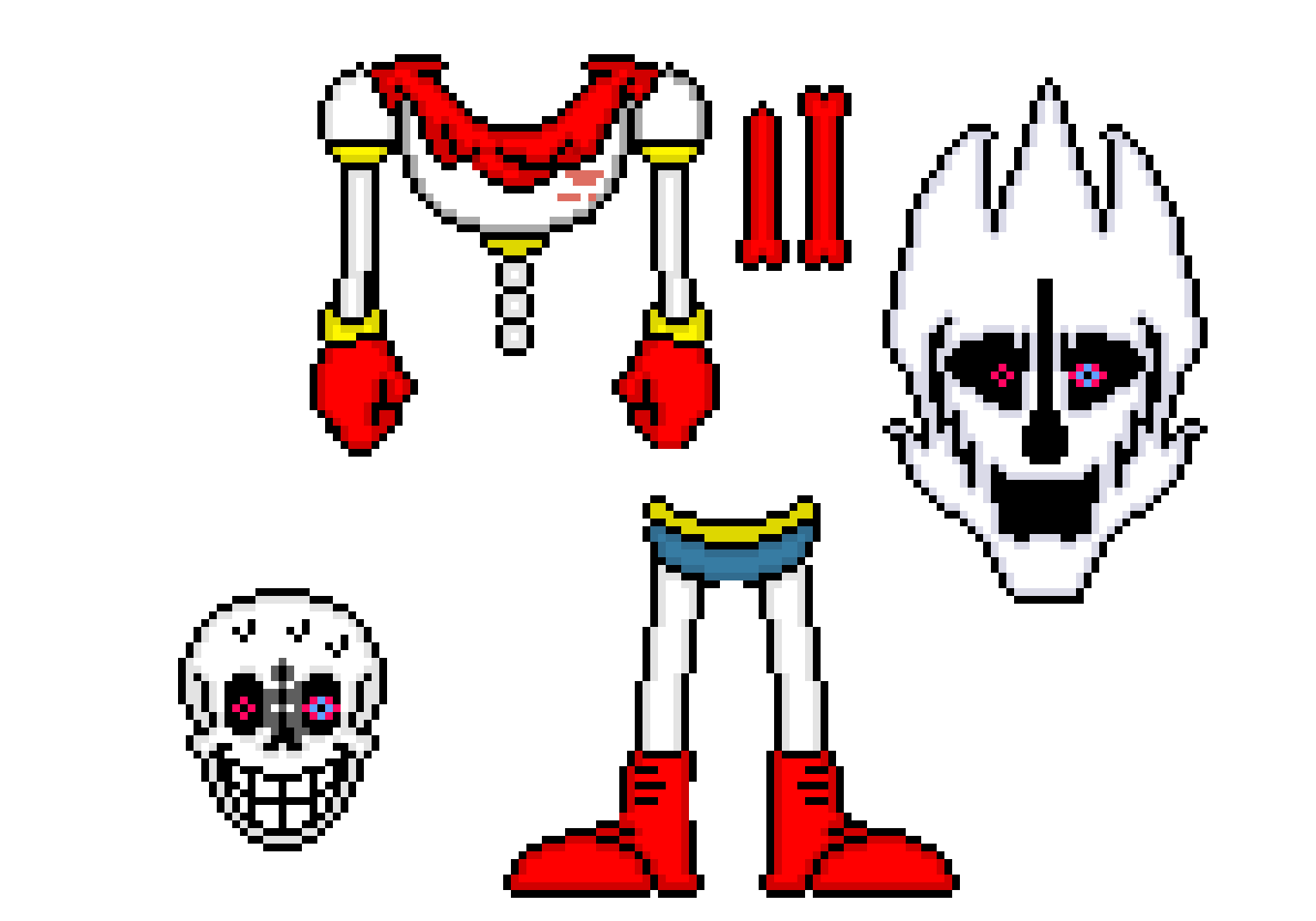 dusttale DUSTBELIEF my take snowdin encounter-HHS