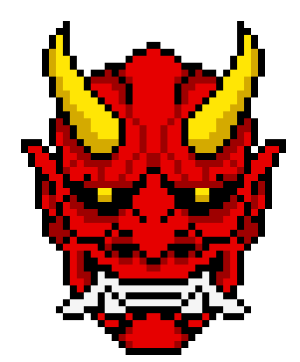 [b61dd8] demon mask