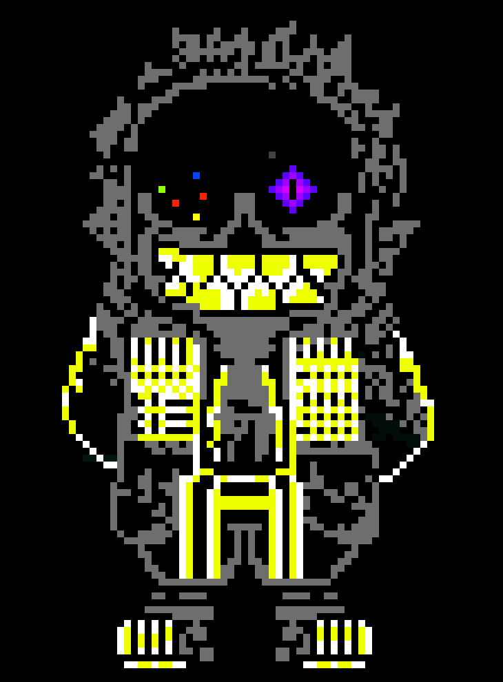 [fffb6a] Outer!Fell!Fell!Fell!Fell!Dust!Sans