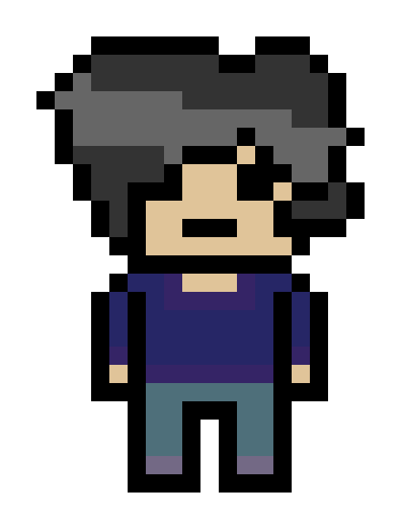 [7b78ef] Natsuo Pixel Sprite
