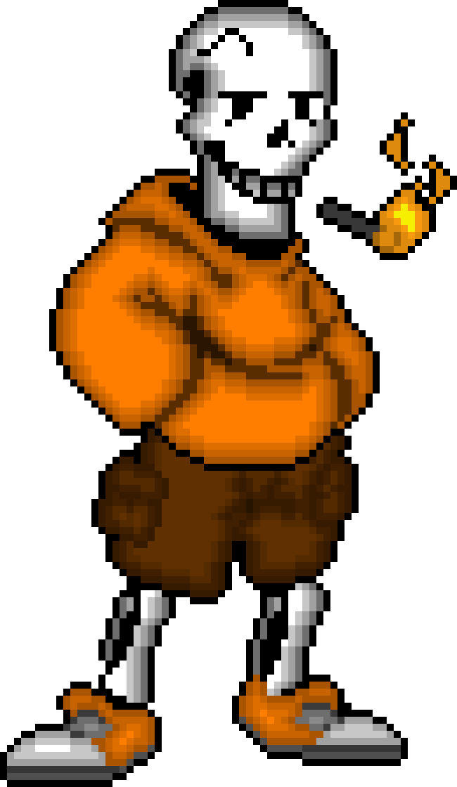[92d336] Badtime trio Papyrus