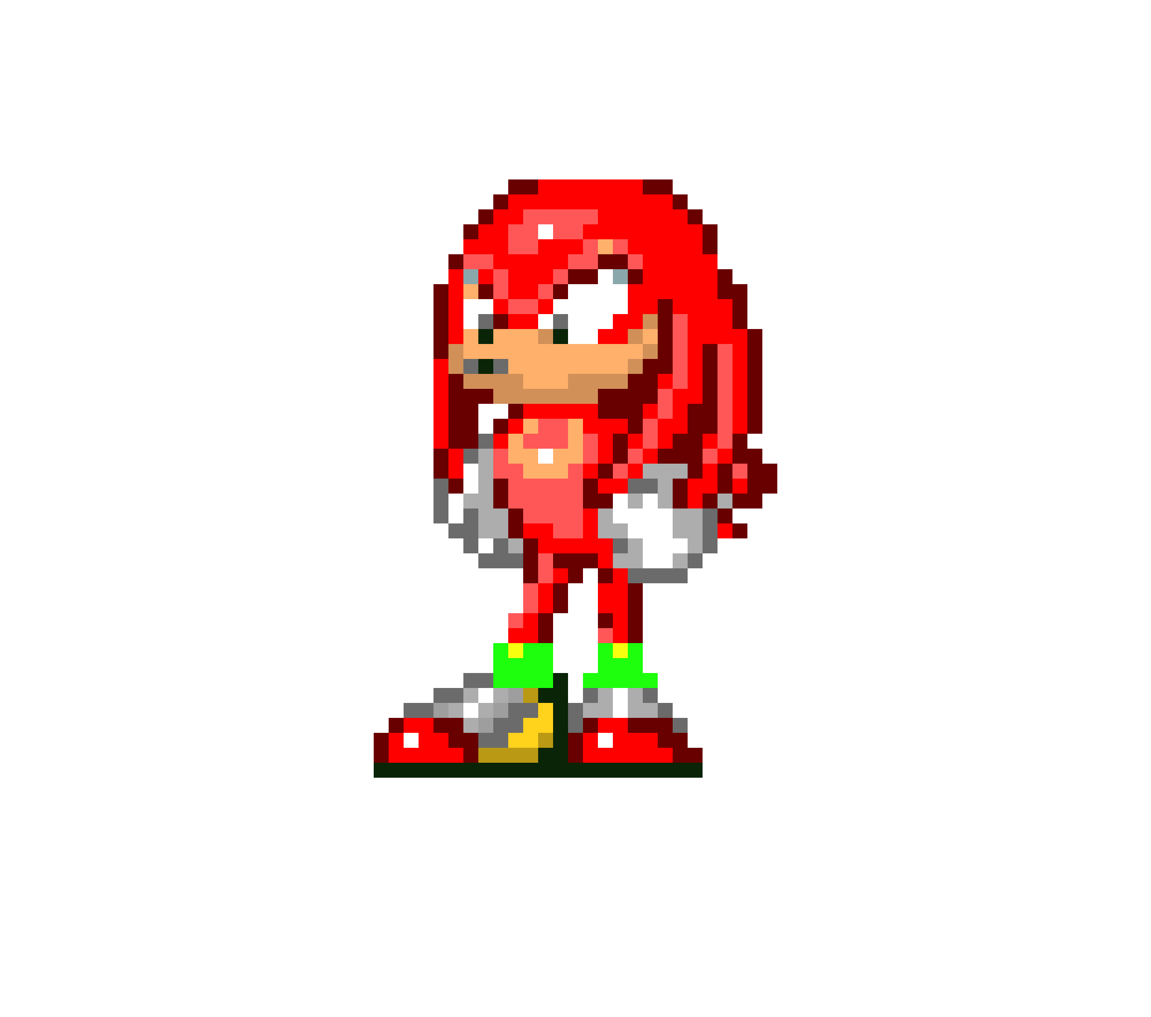 Sonic 3 & Knuckles Knuckles sprite 1994