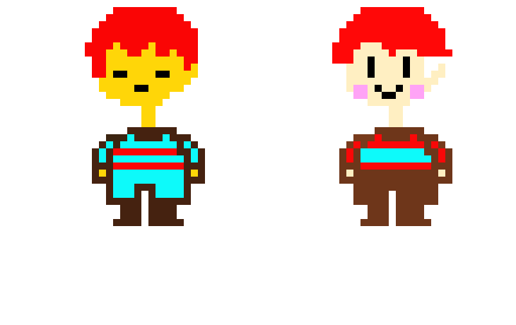 [9664c4] red and male chara