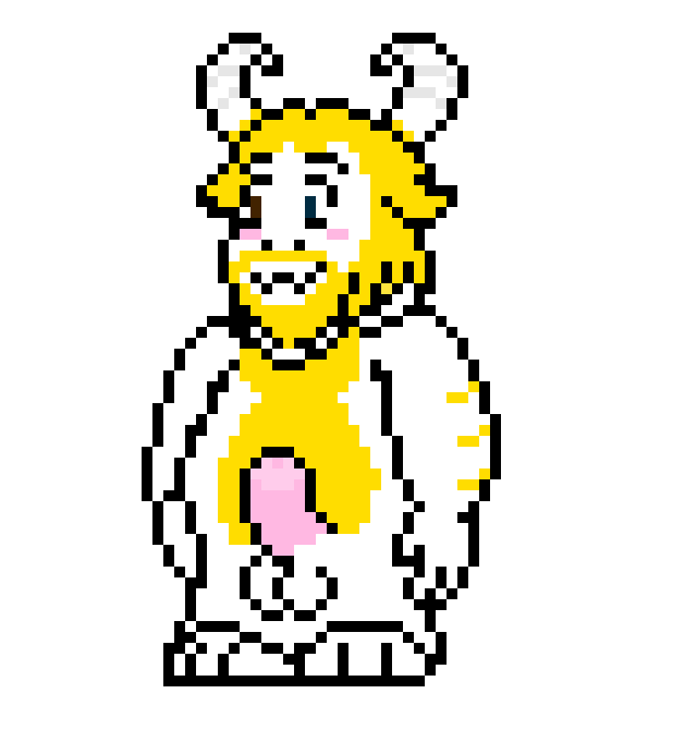  naked asgore sprite