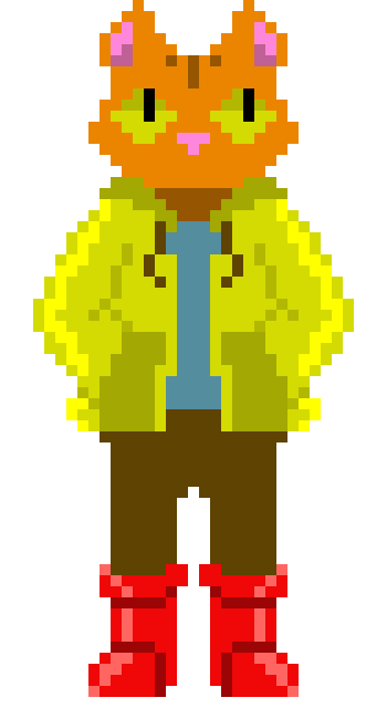 [9664c4] Larger Pixel Cat