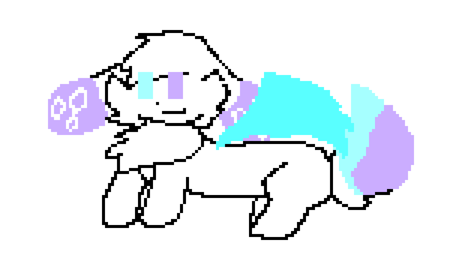 [9664c4] using pixel art