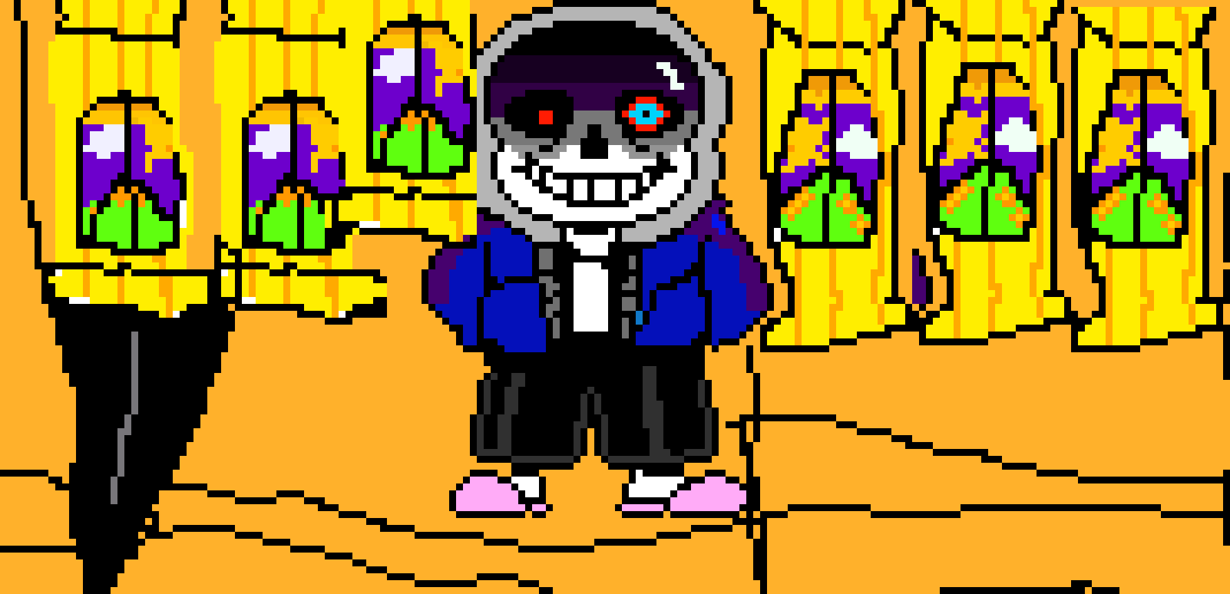 [3bb775] a pretty cool dust sans