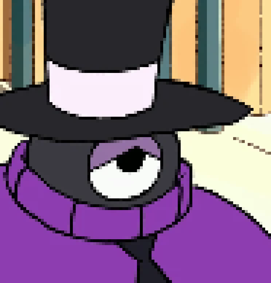 [236914] i'm like obsessed with this guy his design is literally just a rectangle and like a littke visor thing and limbs and its incredible
