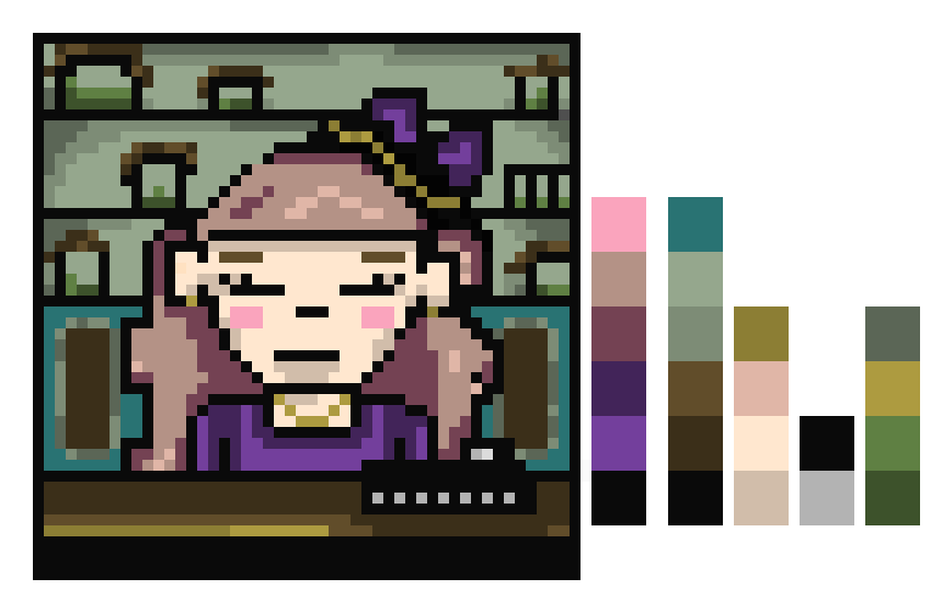 [275d2c] KierstynColorPixelart2