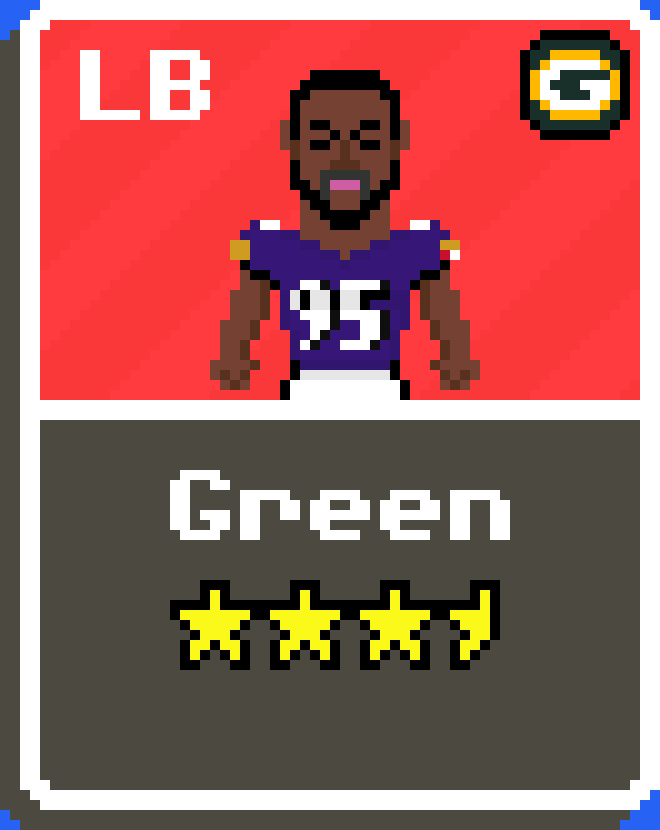 [e75a9c] Dakari Green Ravens Card