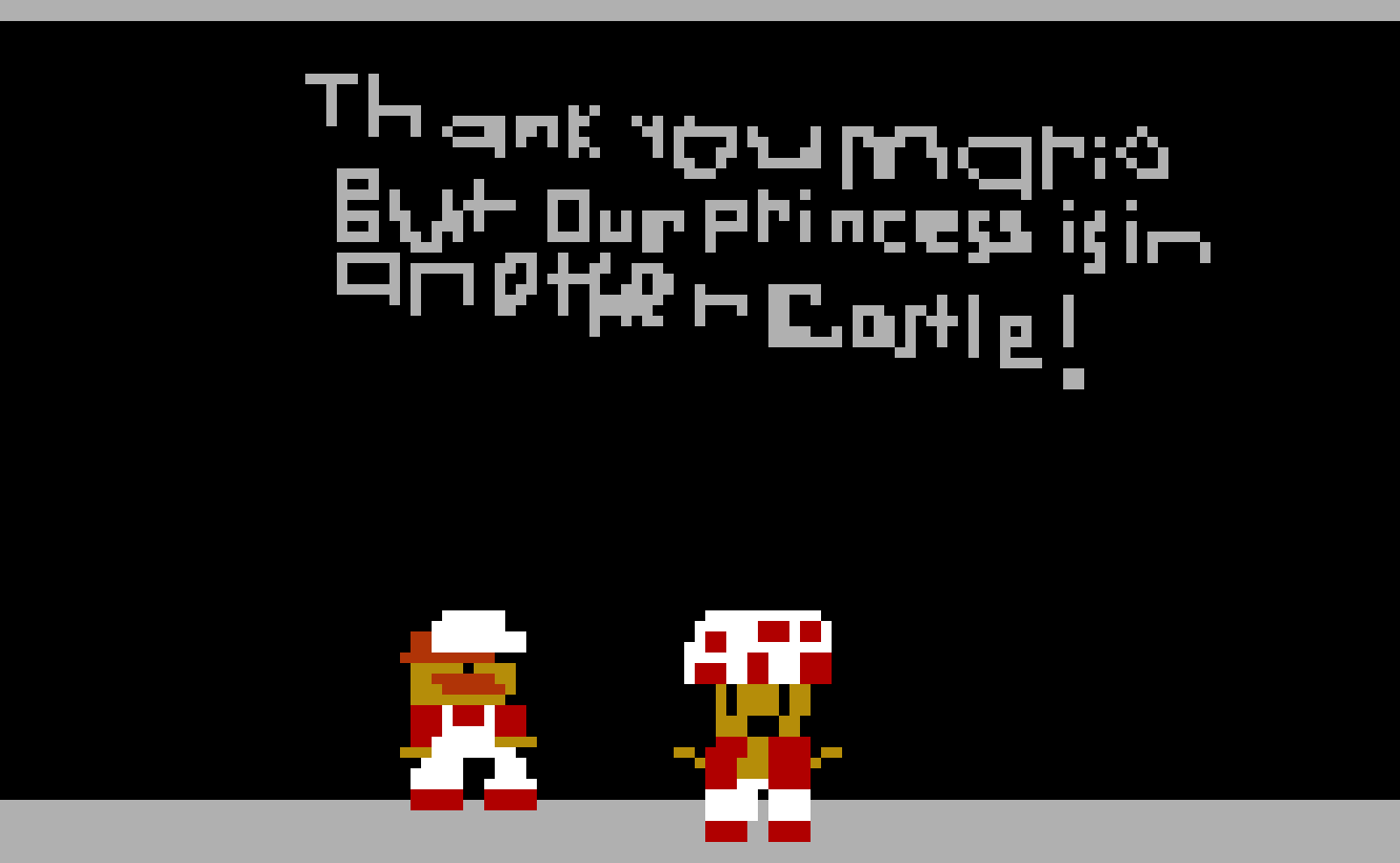 [e6ddae] Mario level atari