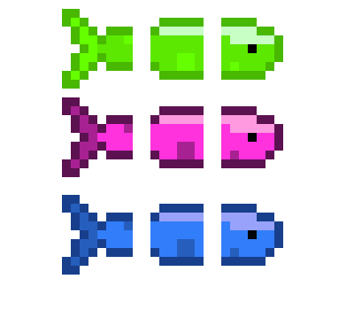 [c76f1c] FISH 3 PEICES CHAIN