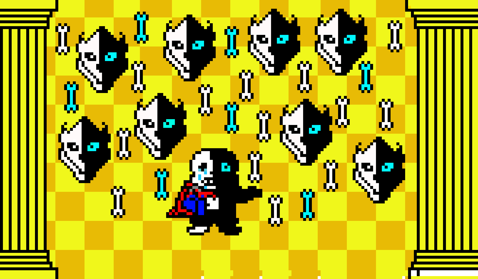 Sans (judgement hall ) <EDIT>