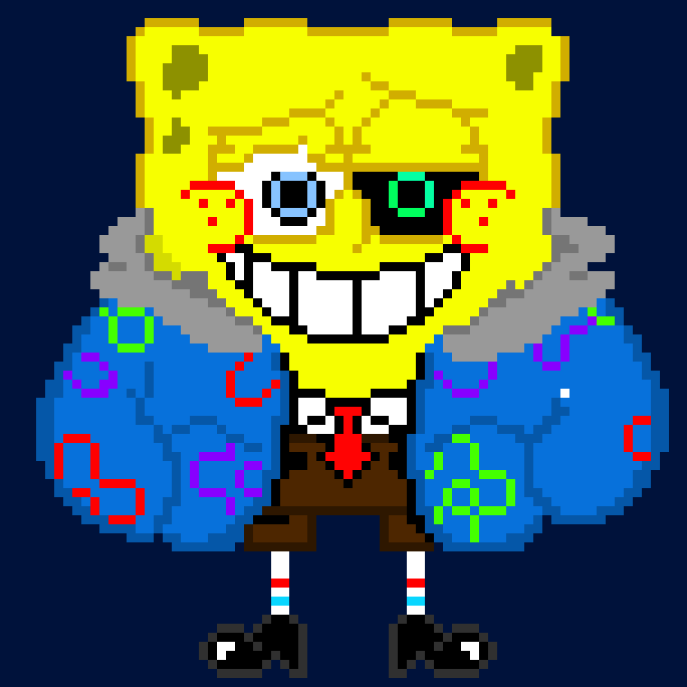 [1d49ac] wow somone actually used my pixel art to make something else