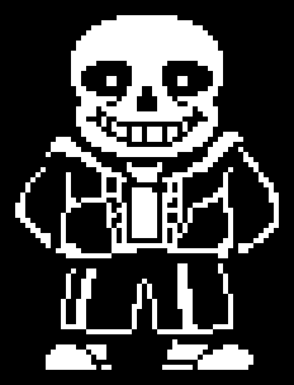 [9664c4] Christian Stine's Sans Pixel Art