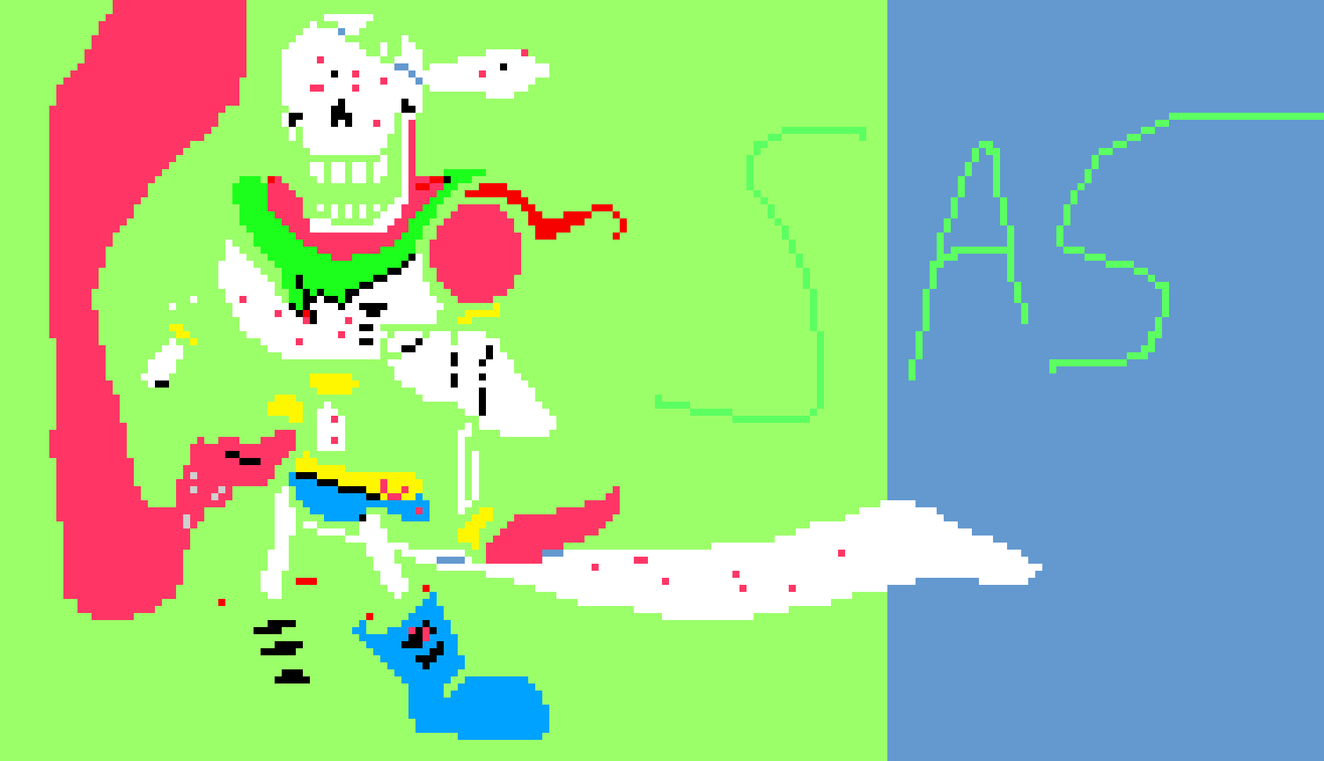 [027b69] Undertale Papyrus sprite