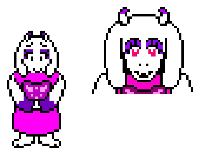Ravetale toriel sprite