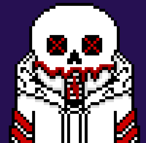 [b63bdb] *screeches louder, then turns the sans' soul blue and throws him. Horrorverse then makes blue bones go through Voyage's arms, then rips his shirt and starts biting off pieces of his ribs*