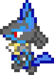 [9664c4] Lucario overworld sprite left2