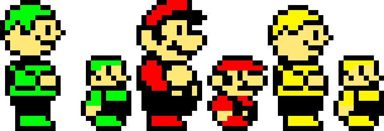 Super Ronan and Drake in SMB3 Style