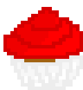 [9664c4] Red Chocolate Cupcake
