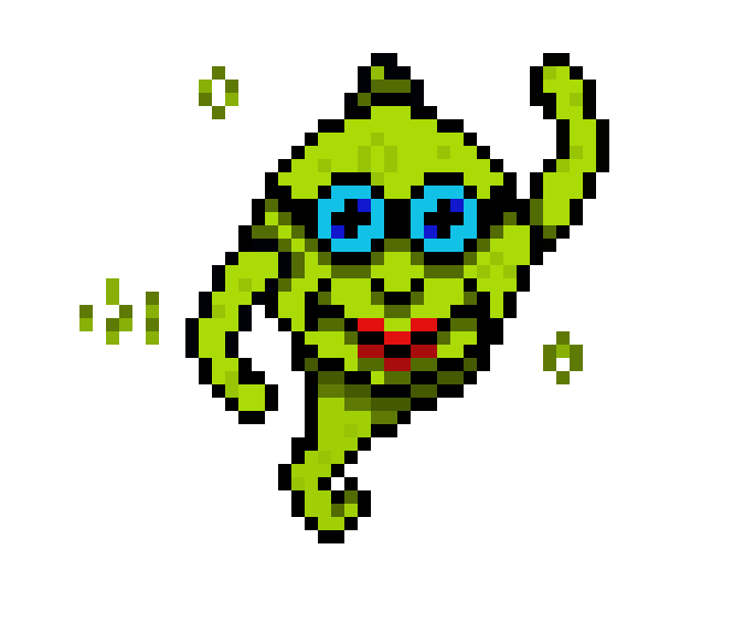 [eea4b8] Green Lemon Genie