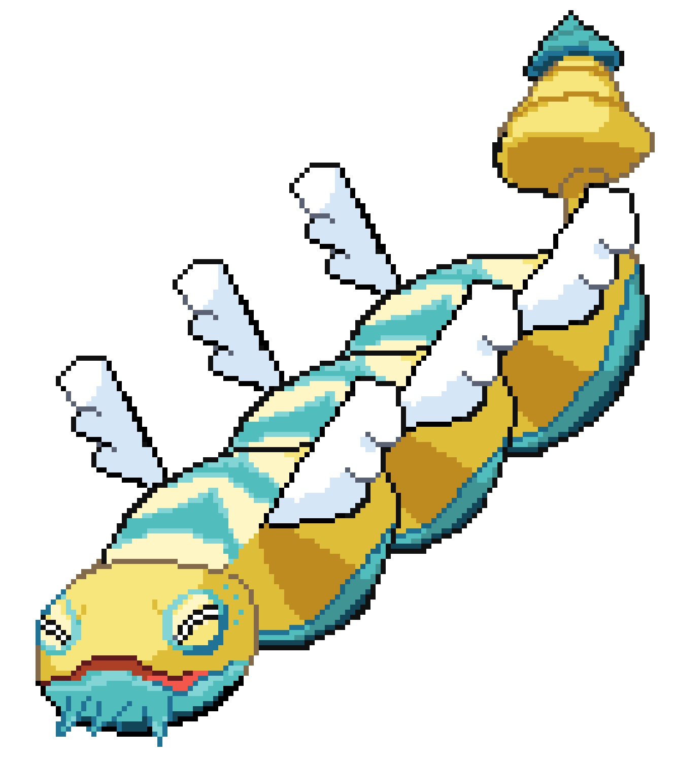 [e042ce] Sarpe Dudunsparce 3 segments