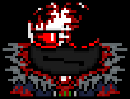 [57dac4] *your hand slips off due to there being barely any room to grab his head, its that destroyed* that was a dumb move as well