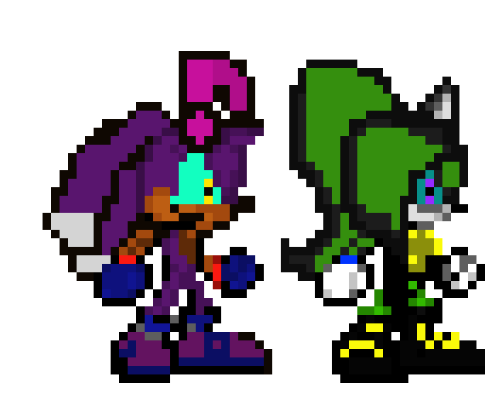 [e99e15] preoal the hedgehog and silcoe the racoon
