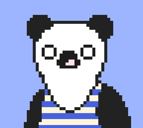 [570125] Panda Tank Top
