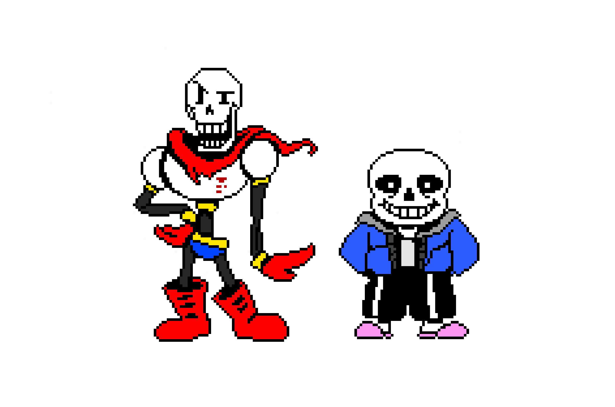 THE GREAT PAPYRUS and sans the skeleton