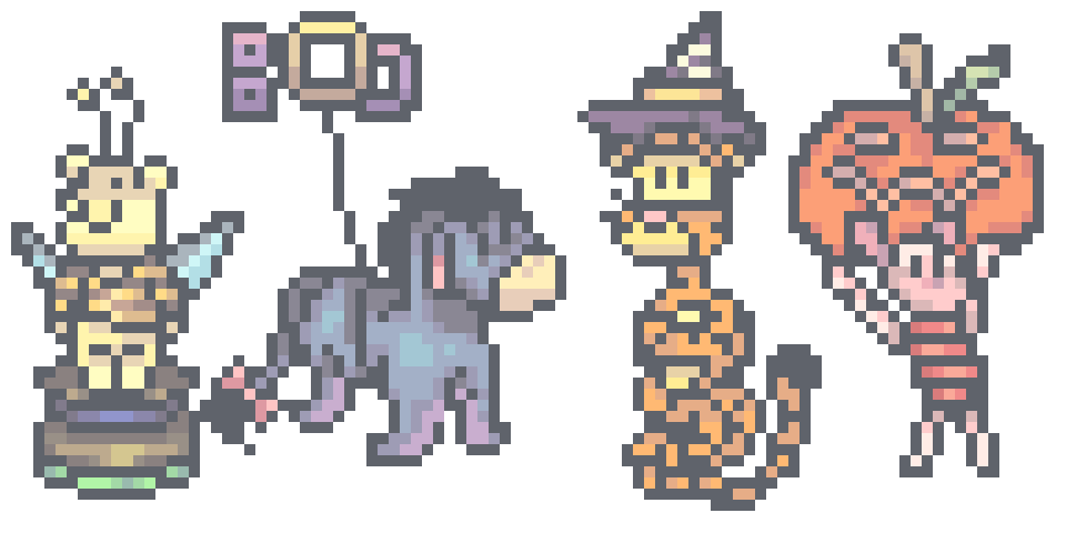 [9664c4] Winnie the Pooh Halloween
