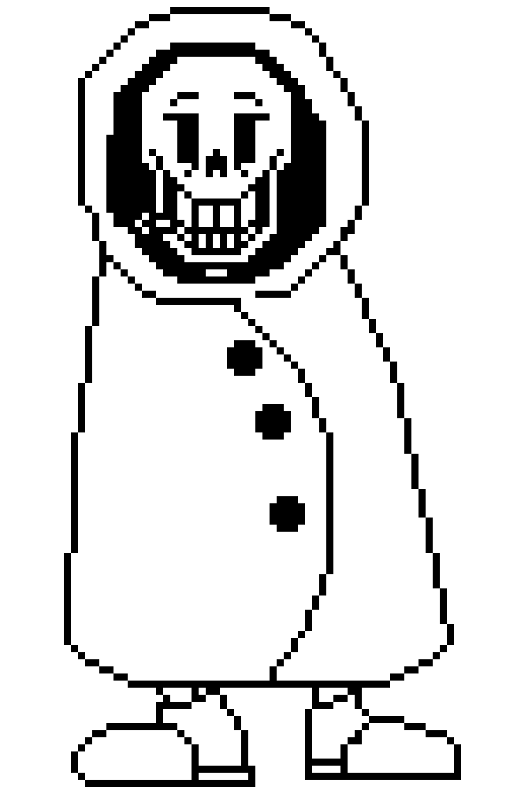 [9664c4] SwappedFable Papyrus Sprite