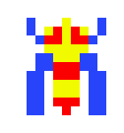 [f31574] Galaga alien 2