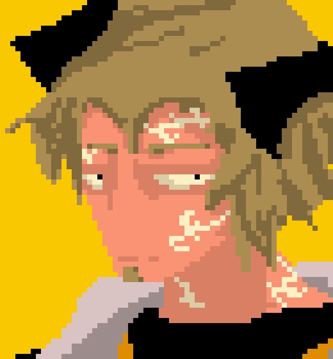 [90dac8] "...Yes, yes it is." [As you looked around, you'd see that you're stepping on a bunch of hand-threaded patches and blankets, as the person would stare...]
