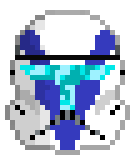 [f1efcc] UPAM Clone Commando Helmet (501st)