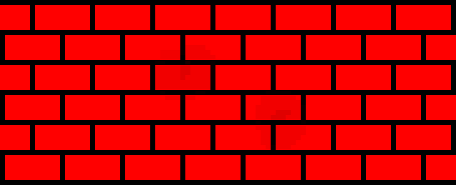 [805fa0] *transforms into an indestructible brick wall* Hey, I'm getting the hang of this...