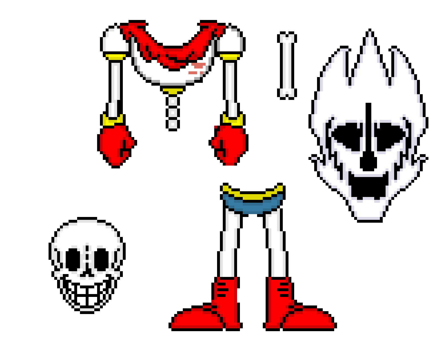 Undertale papyrus base-HHS