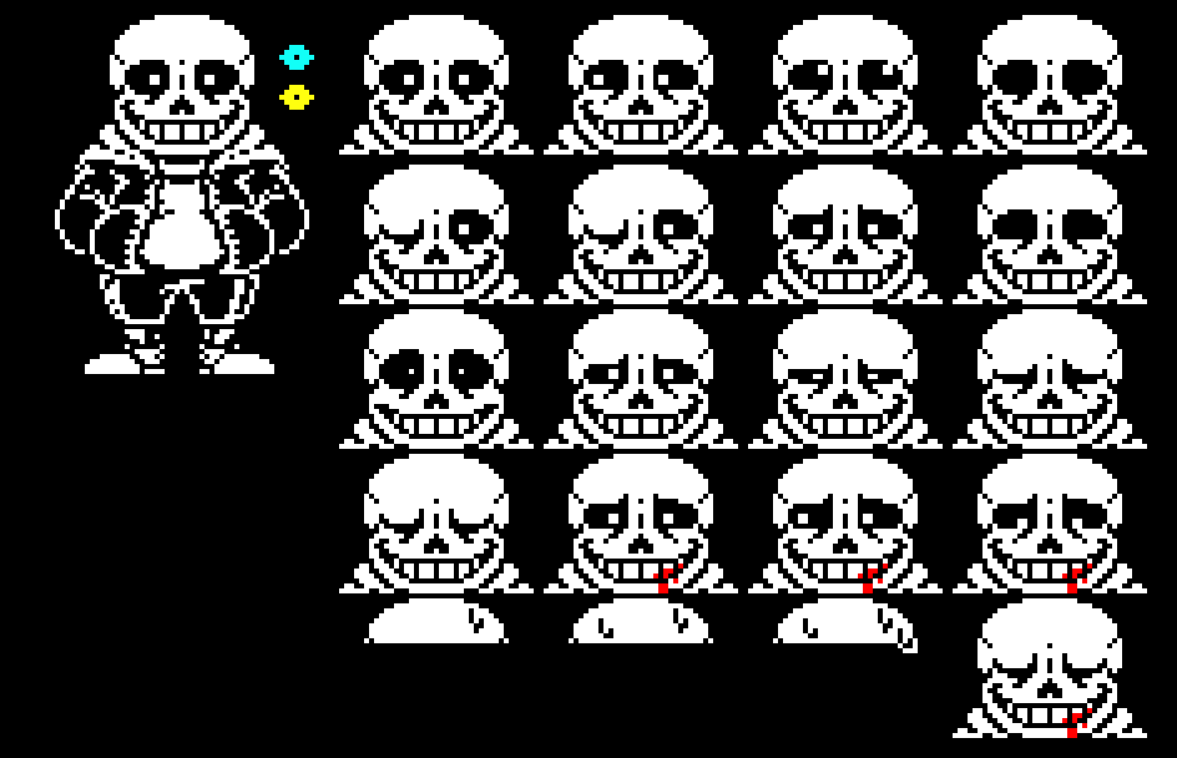 Sans Sprite sheet