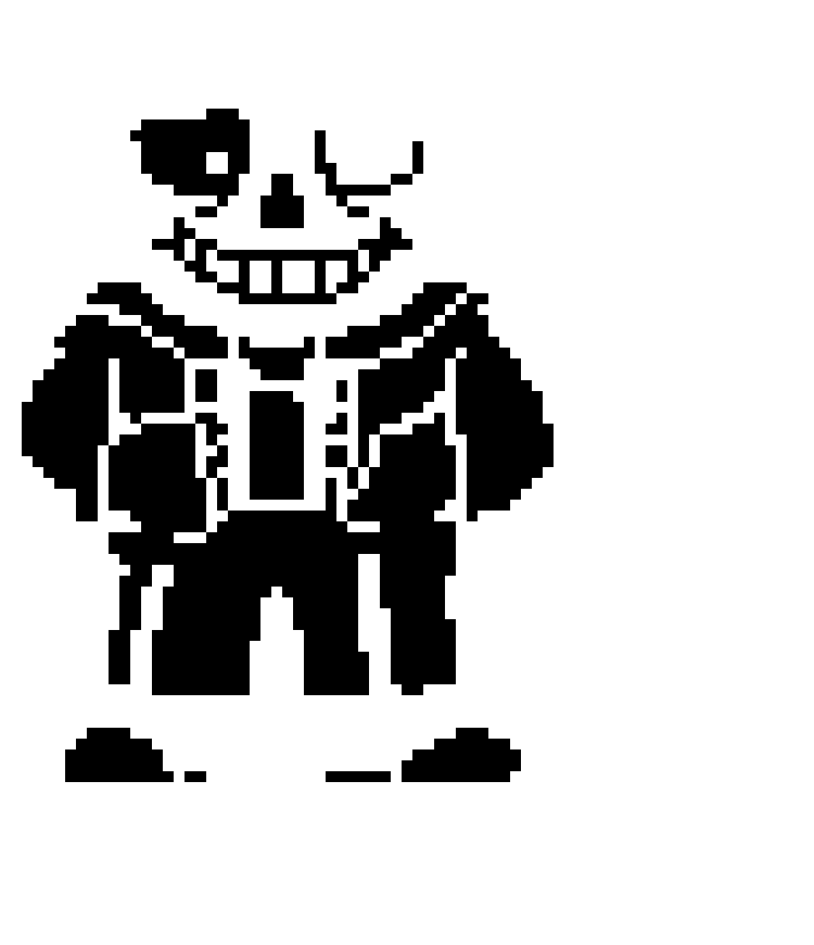 [9664c4] UnderTale - Sans Battle Sprite
