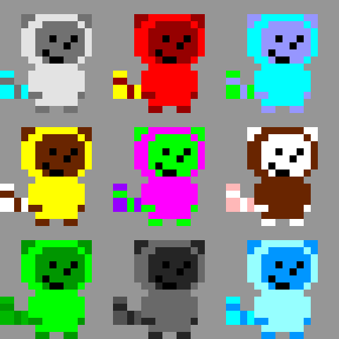Coconut's Alternate Forms