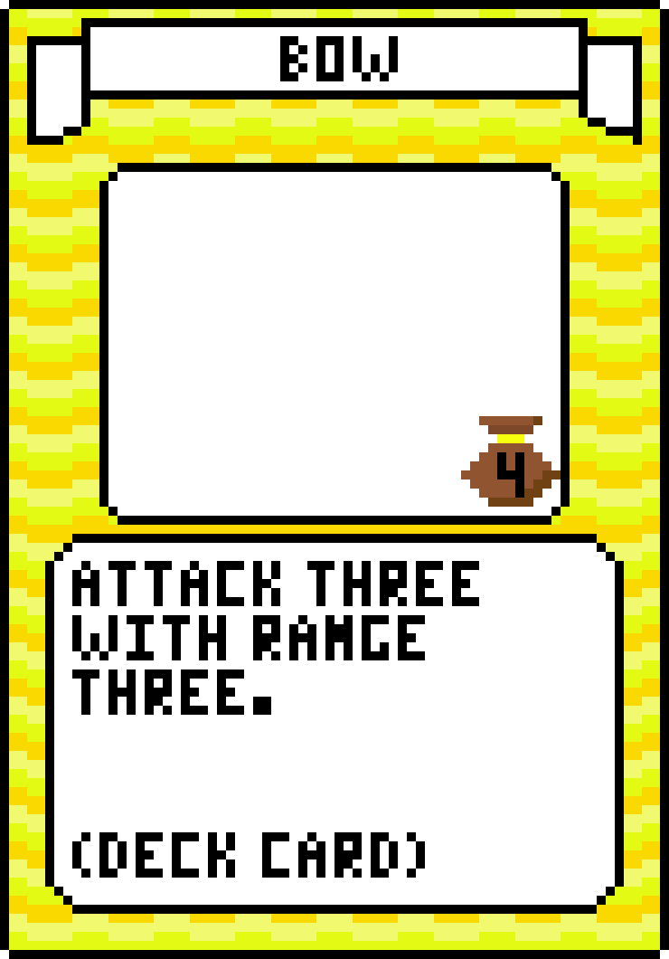 [b426cb] Desert Bow and Arrow Card
