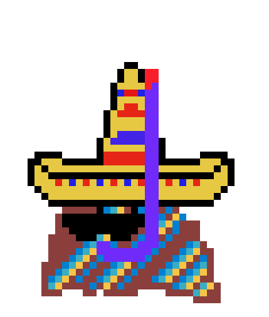 [9664c4] mexikanersombrerrounterwasser