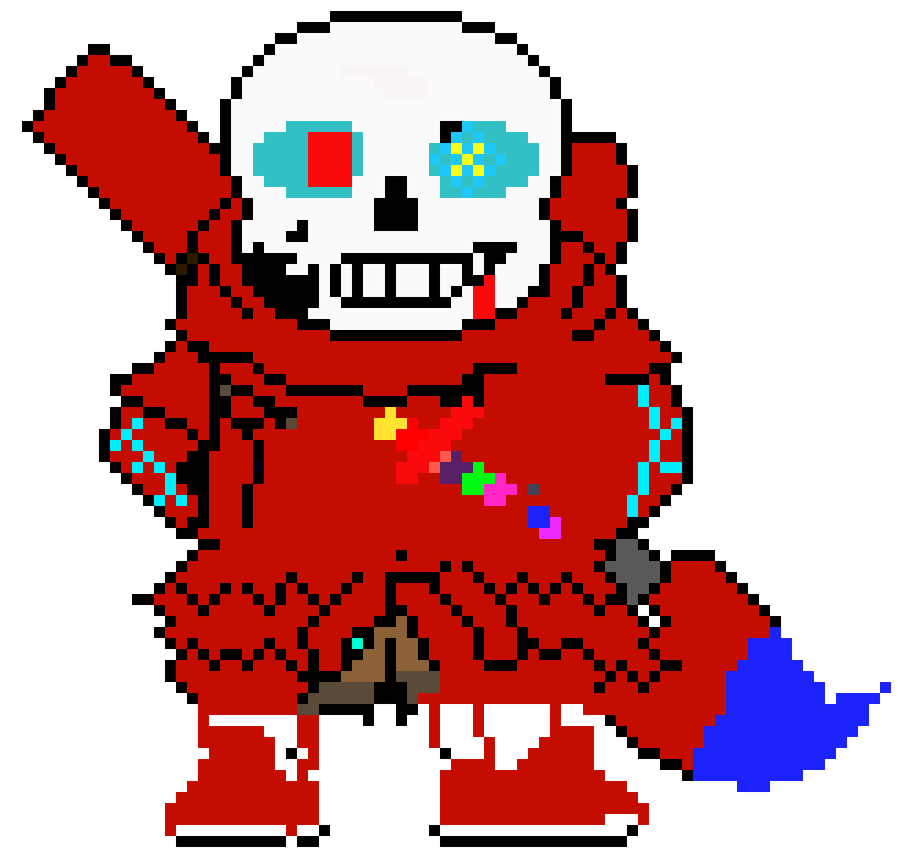 [b476ff] Red Ink Sans 