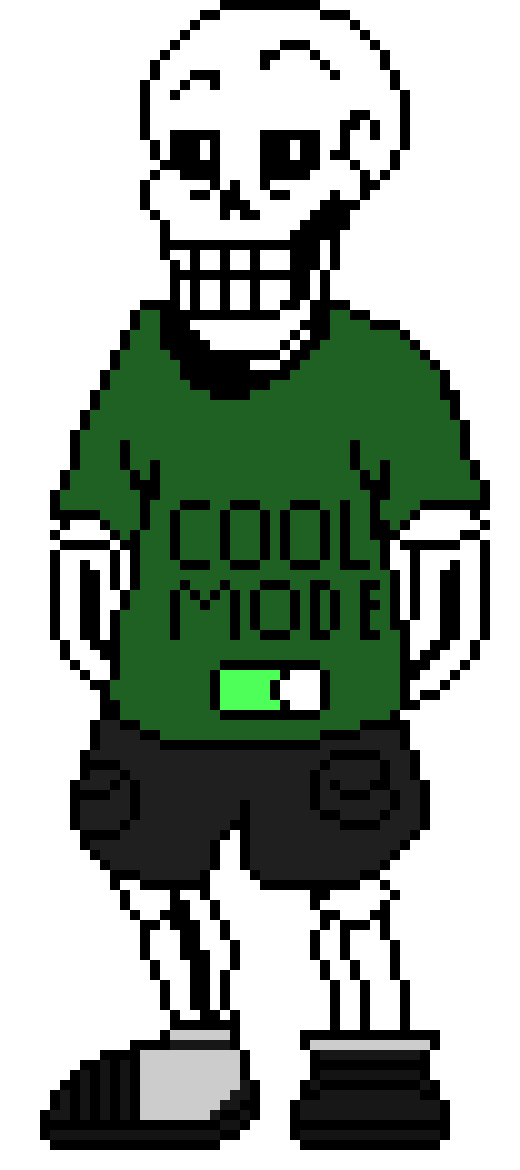 Your memetale sans looks intresting, i think im gonna make a swap version (after making sand underthetable)