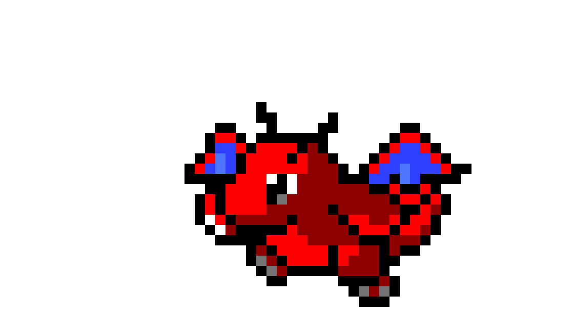 [9664c4] Red Dragonite Sprite