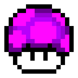 [c1846a] Super Mario World: Friendly Poison Mushroom