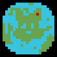 [6877d4] (Gets out a piece of paper with Jurushoe on it, and put's a red dot on the ear)